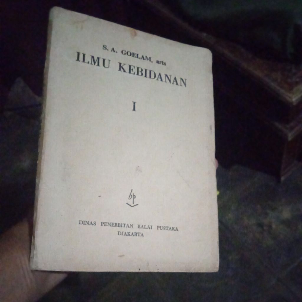 buku Goelam, Ilmu Kebidanan 1, buku Edjaan lama tahun 1957