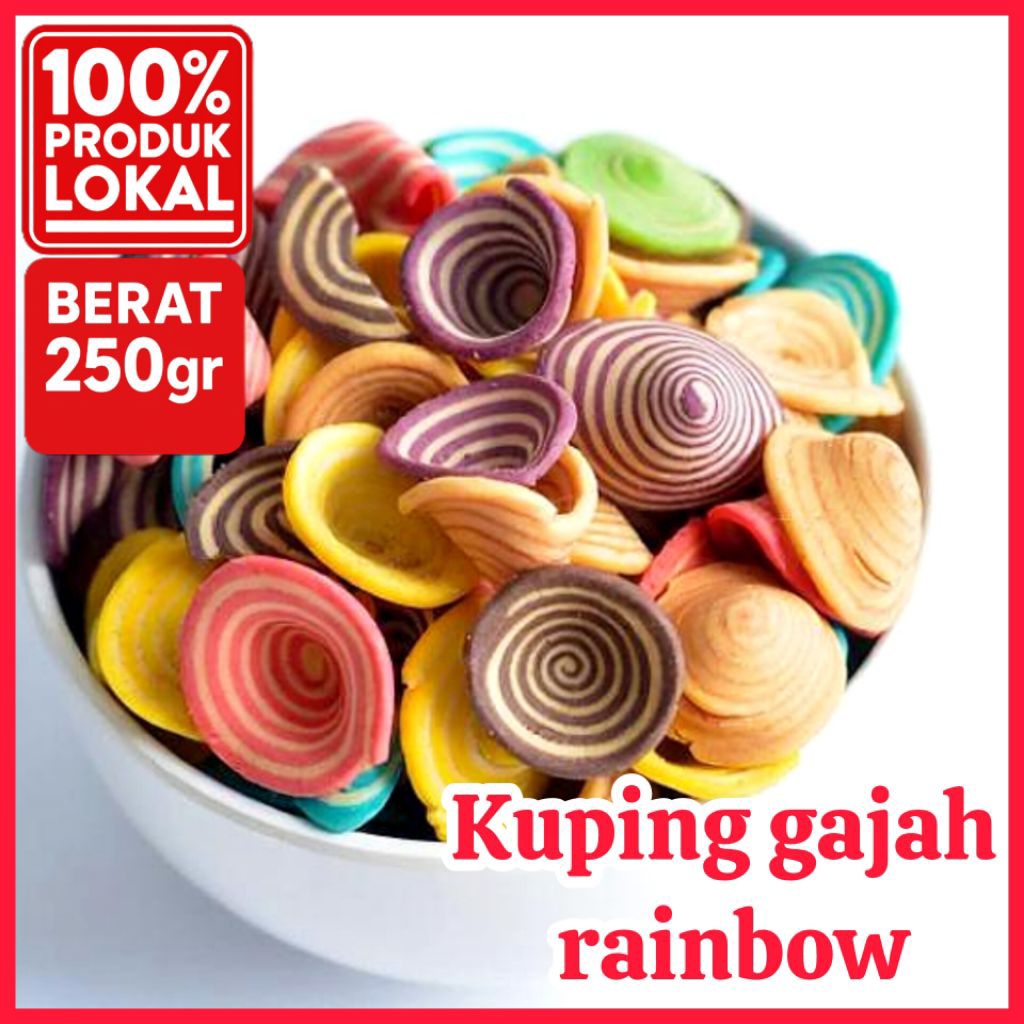 KUPING GAJAH RAINBOW