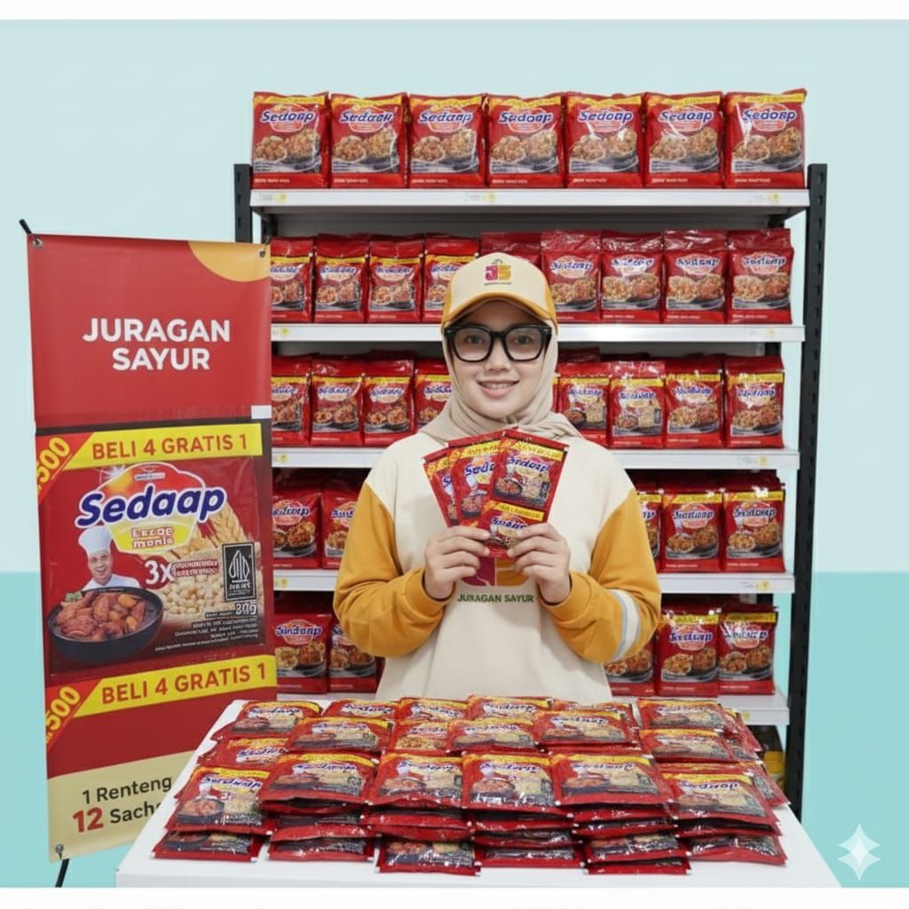 Sedap Kecap Manis Kecap sedap 20grm 12 sachet