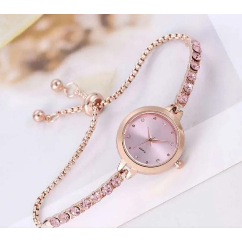 jam tangan serut korea /jam tangan tali titanium