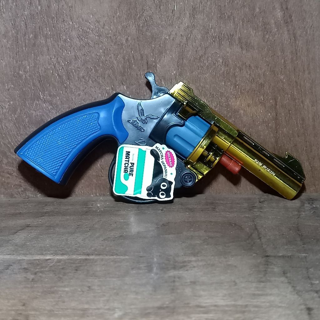 mainan anak capgun doblis plastik jadul