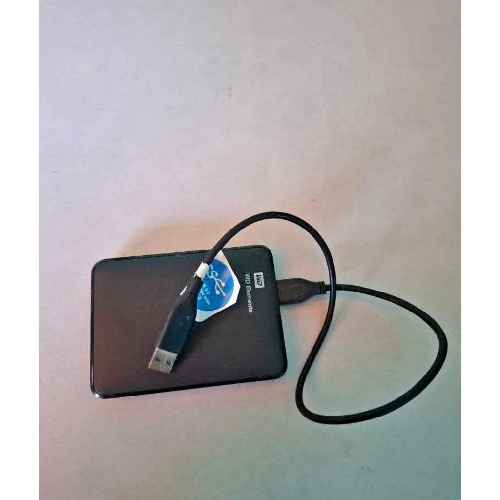 HDD eksternal 1tb second merk WD