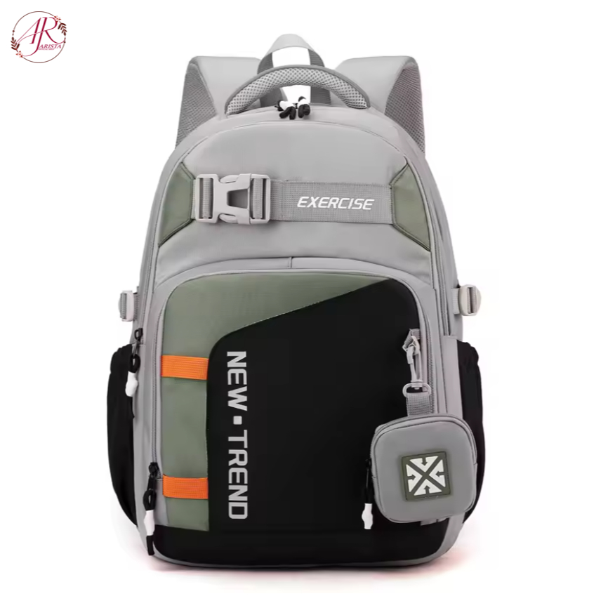 ARISTA - Tas Ransel Pria Distro Tas Sekolah Cowok Keren SMP SMA Kuliah Kerja NEW TRAND EXERCISE 2025