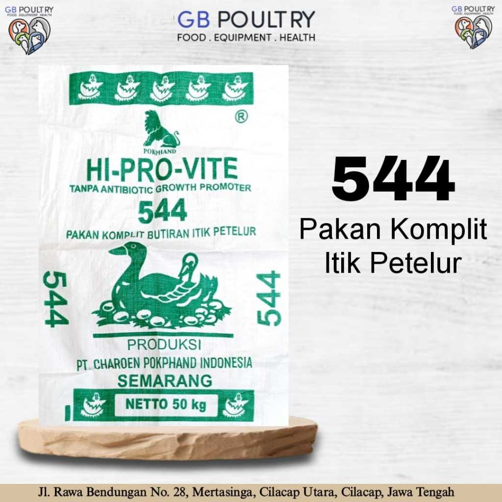 Pakan Komplit Bebek Petelur 544 1 zak 50kg