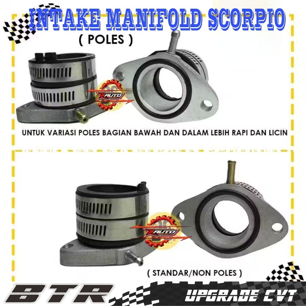 Manipol scorpio anti jebol/ Intake manifold scorpio