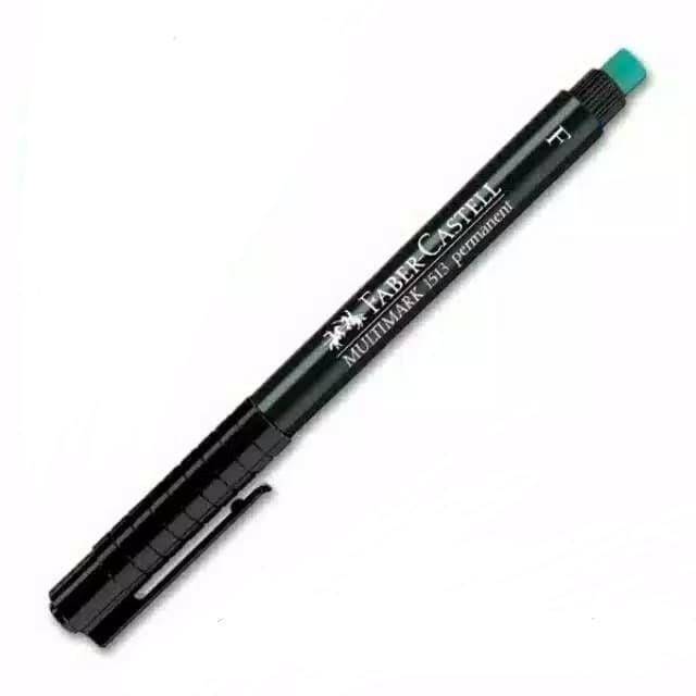 FABER CASTELL SPIDOL OHP  BLACK PERMANENT MARKER