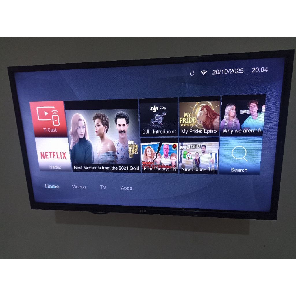 Smart TV TCL 32 inch second mulus berfungsi normal
