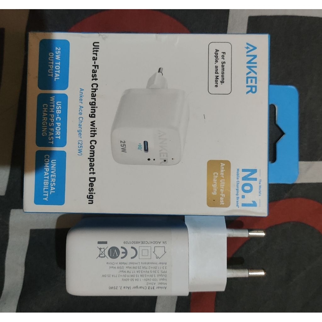 Charger Anker PD 25Watt