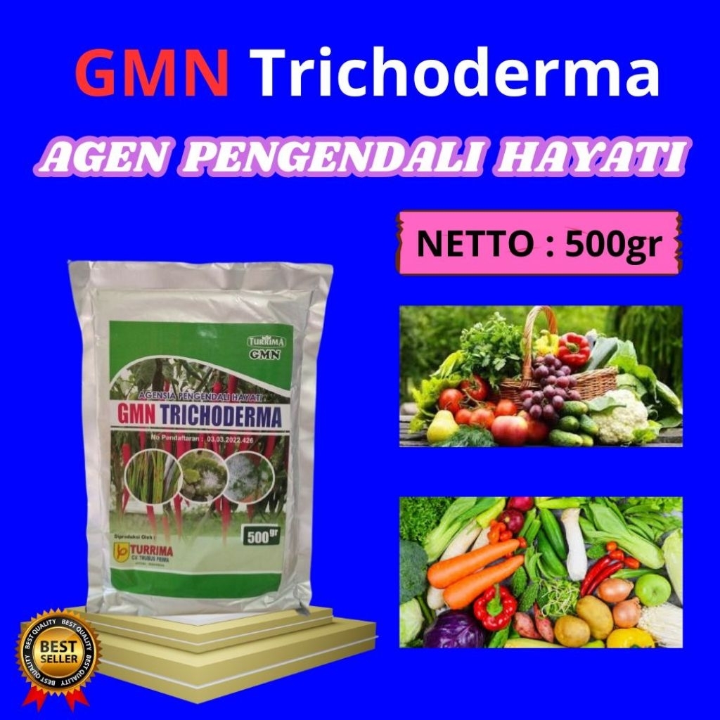 SOLUSI AJAIB  Trichoderma Anfush, Trichoderma Asperellum Isi 500gram