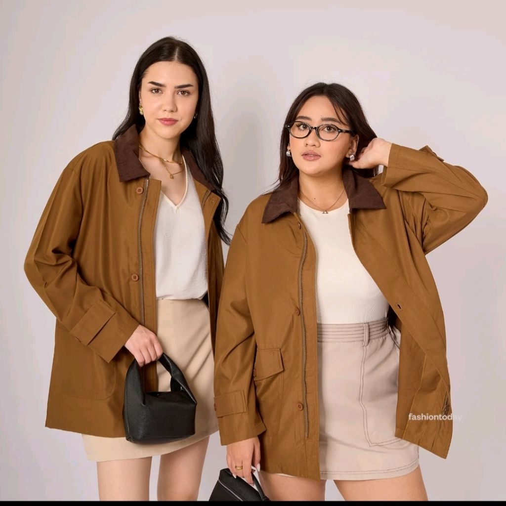 Lara Barn Jacket FashionToday Daily Barn Jacket Outer bisa sampai 90kg