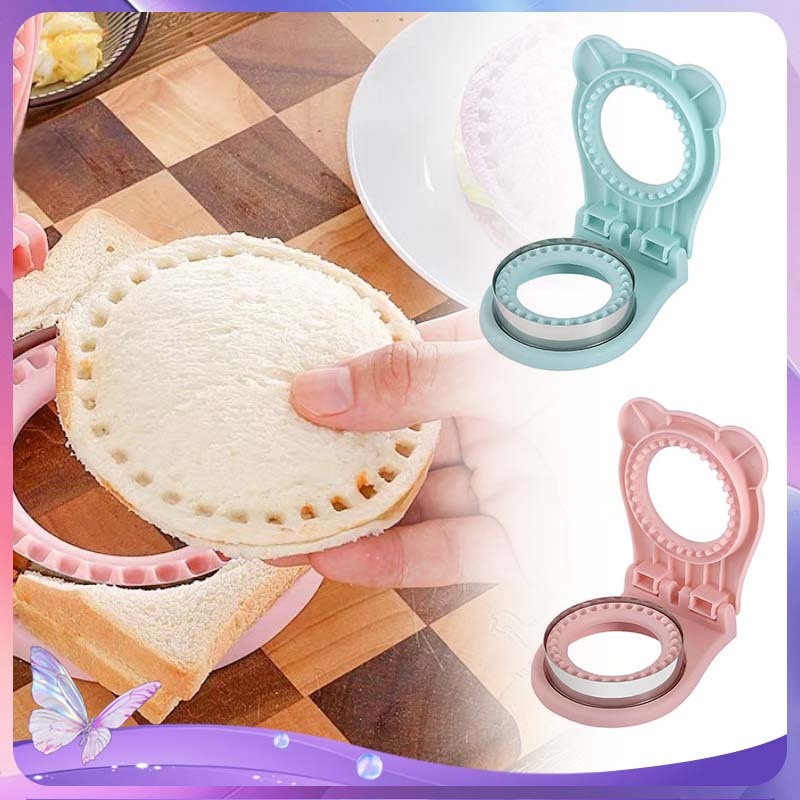 Cetakan Roti Sandwich Cetakan Pemotong Roti Tawar Cetakan Roti Tawar Bulat Bread Mold Cutter Hias