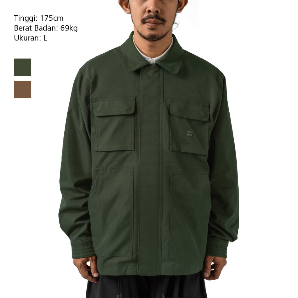 Bodypack Shephered Parka Jacket Jaket Pria Wanita Outdoor Praktis