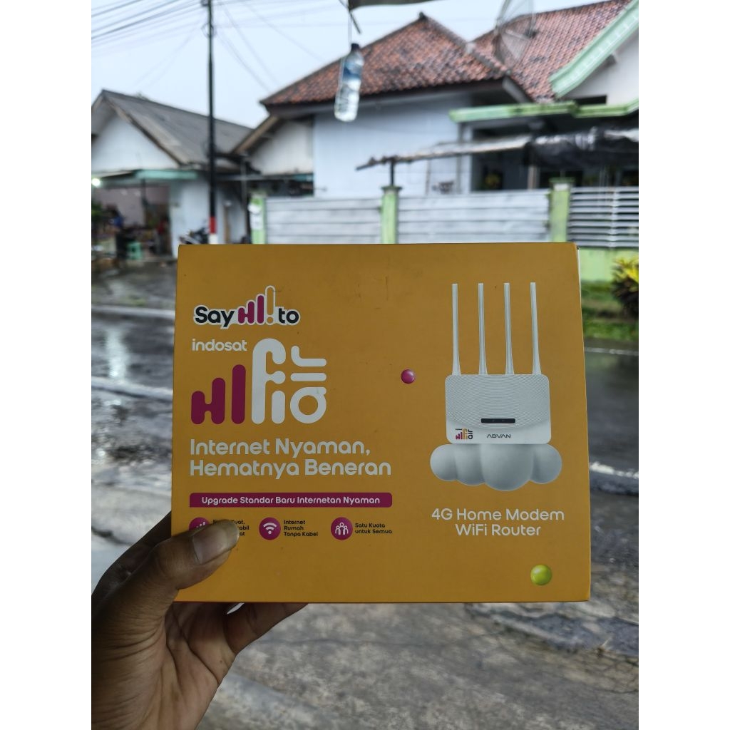 WIFI PORTABLE HIFI AIR INDOSAT ADVAN V1 PRO CPE ROUTER
