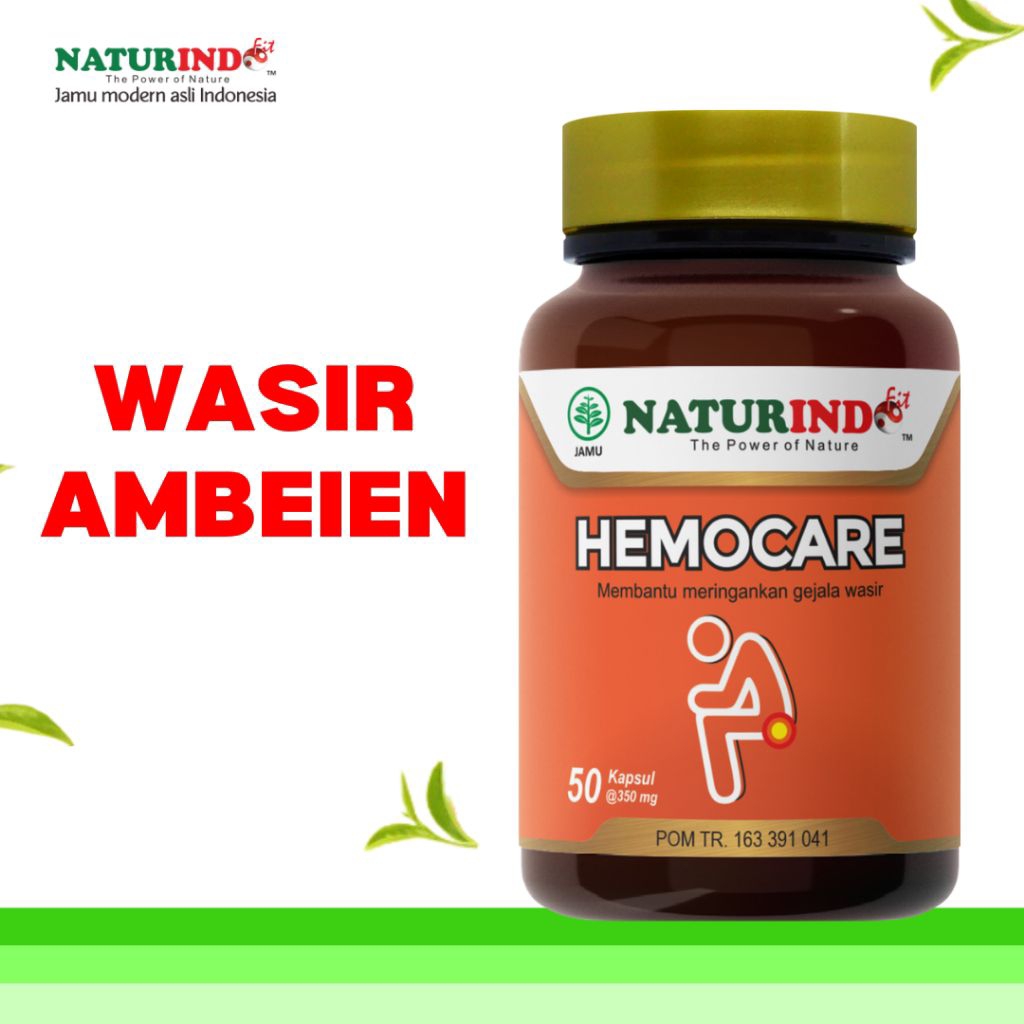 Obat Wasir Ambeien Hemocare Naturindo