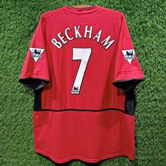Jersey Manchester United Original 2002-2003 Home Beckham 7 XL
