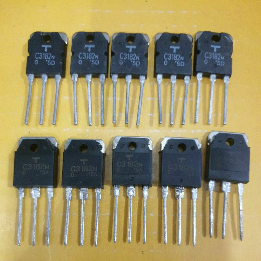 C 3182 TOSHIBA  TRANSISTOR NPN ASLI ORI