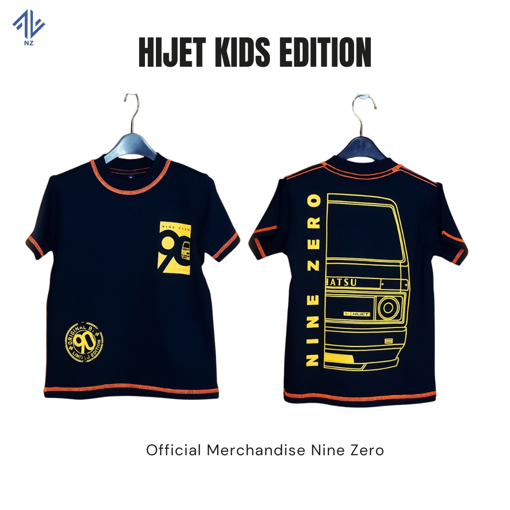 Kaos Komunitas Hijet Anak - Kaos Hijet 90 Premium Cotton Combed 24s