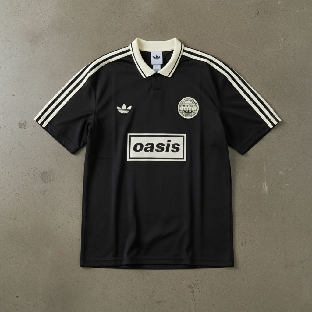 KAOS BAND OFFICIAL ADIDAS X OASIS - LIVE '25 TOKYO,JAPAN JERSEY ORIGINAL