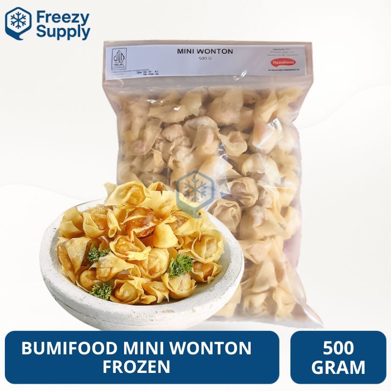 Bumifood Mini Wonton 500 Gram Frozen