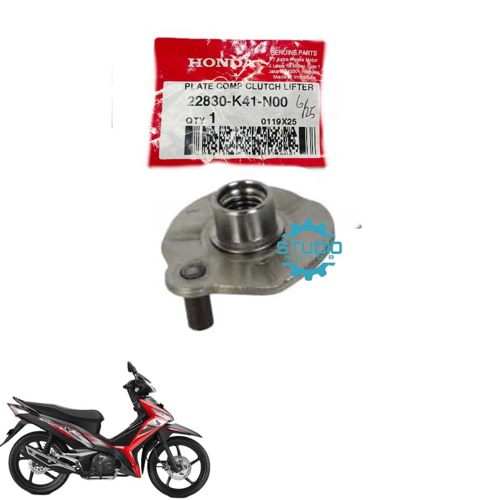 S2 22830-K41-N00 PLATE COMP CLUTCH LIFTER SUPRA X 125 FI / BLADE 125 FI 22830K41N00