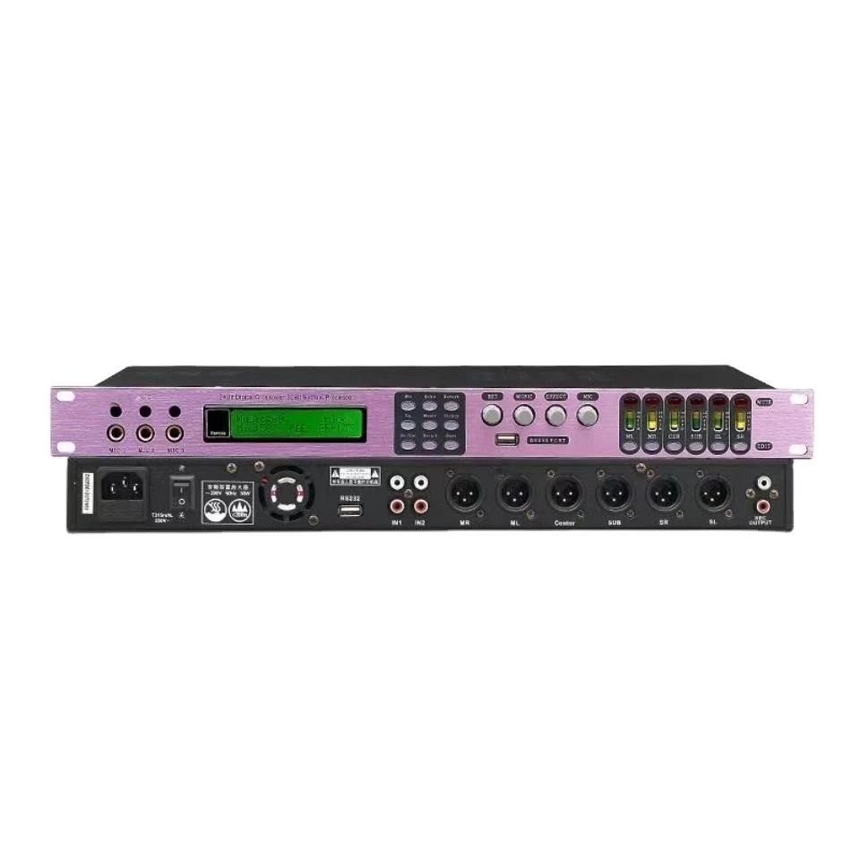DIGITAL AUDIO Processor Karaoke X6 KTV Efek Suara Profesional Anti Feedback Kontrol Vokal Jernih