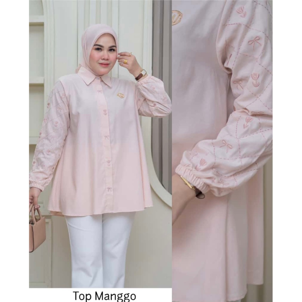 top manggo winody/atasan kekinian/hijab friendly