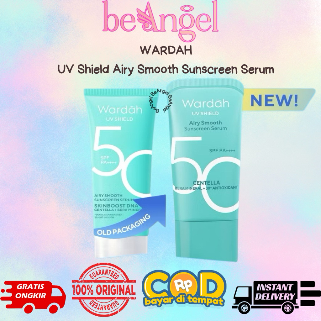 Wardah UV Shield Airy Smooth Sunscreen Serum SPF 50 PA++++