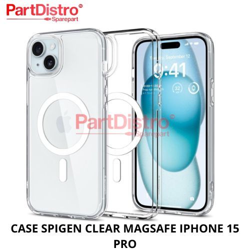 CASE SPIGEN CLEAR MAGSAFE IPHONE 15 PRO