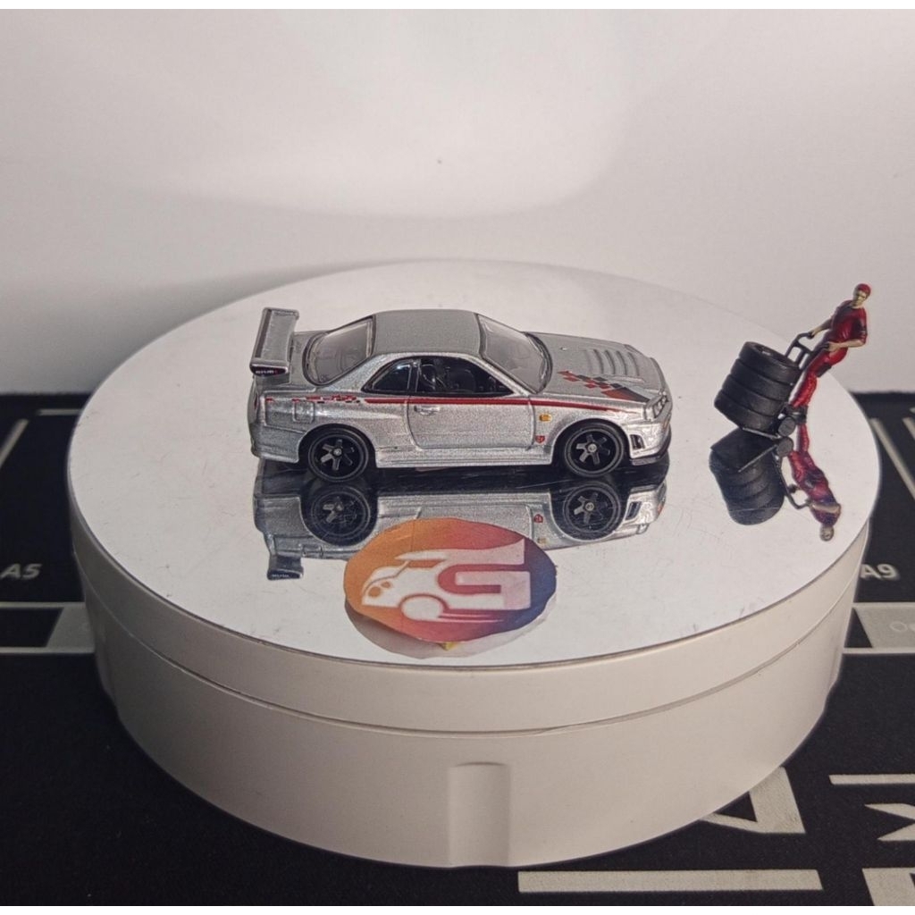 Hot wheels premium nissan skyline GT-R R34 nismo loose from two pack