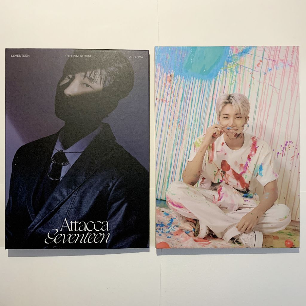 ALBUM ONLY/BINDER JOSHUA WONWOO JEONGHAN MINGYU HOSHI DK SCOUPS 'FML' 'FTS (FACE THE SUN)' 'ATTACCA'