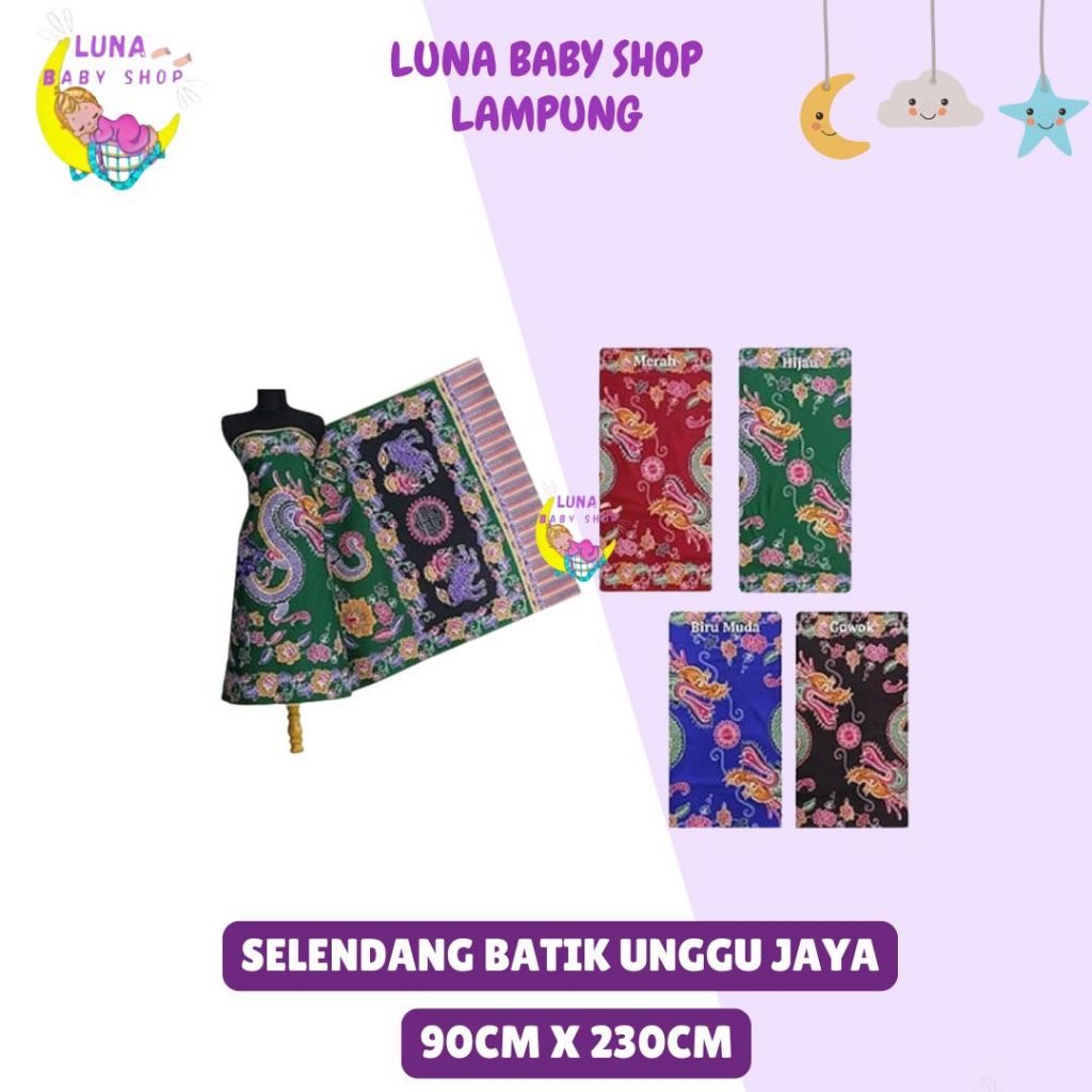 Selendang "Unggul Jaya" Motif Liong