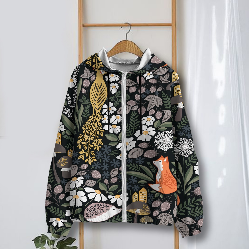 JAKET SEPEDA PARASUT / JAKET SEPEDA WANITA PARASUT Art 4