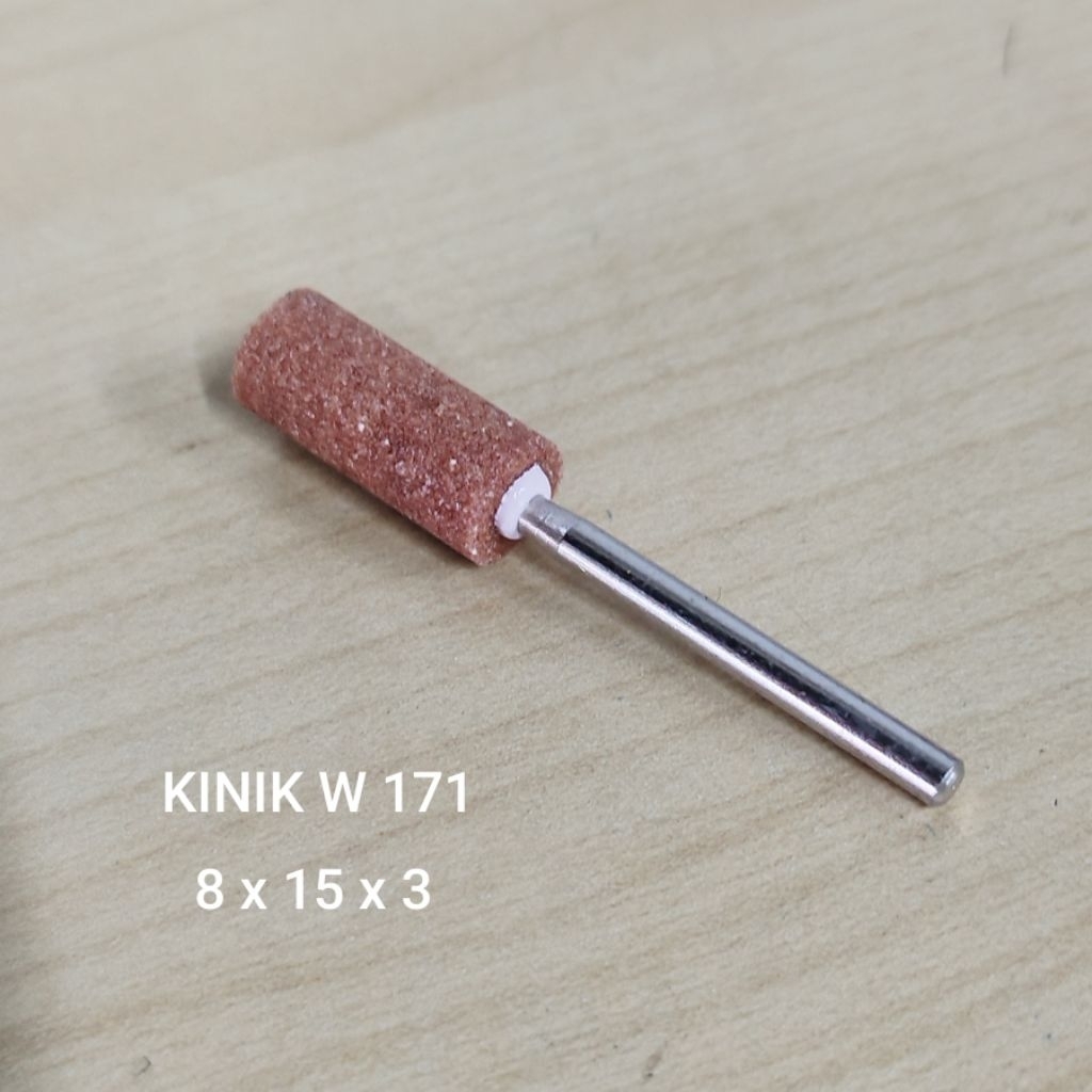 BATU GERENDA BOTOL MODEL TABUNG W 171 KINIK MOUNTED STONE