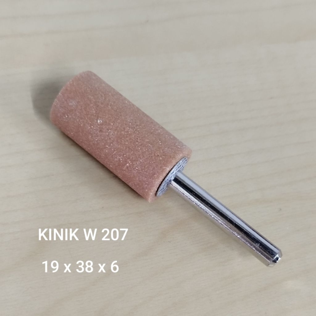 BATU GERENDA BOTOL MODEL TABUNG W 207 KINIK MOUNTED STONE