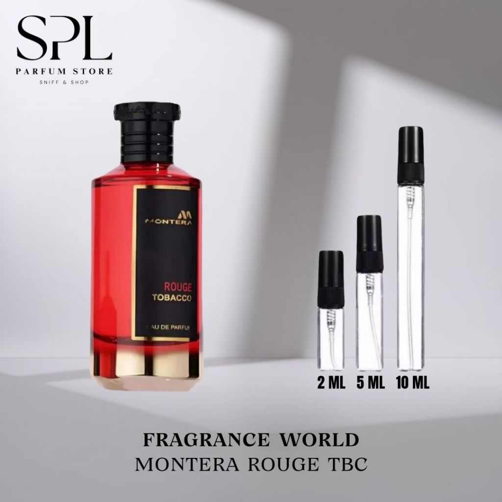 Decant Fragrance World Montera Rouge Tbc For Unisex EDP