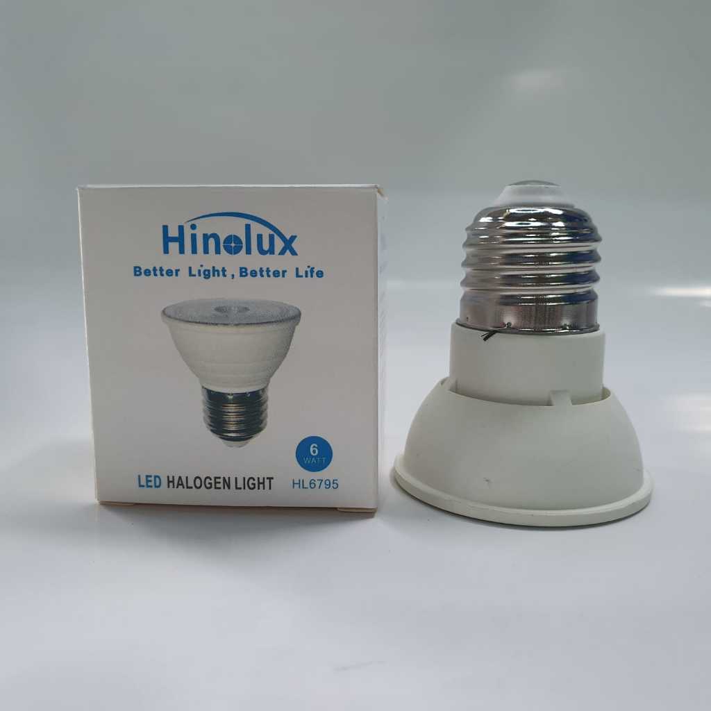 Lampu Led Halogen Spotlight 6W Hinolux - Lampu Downlight Fiting E27