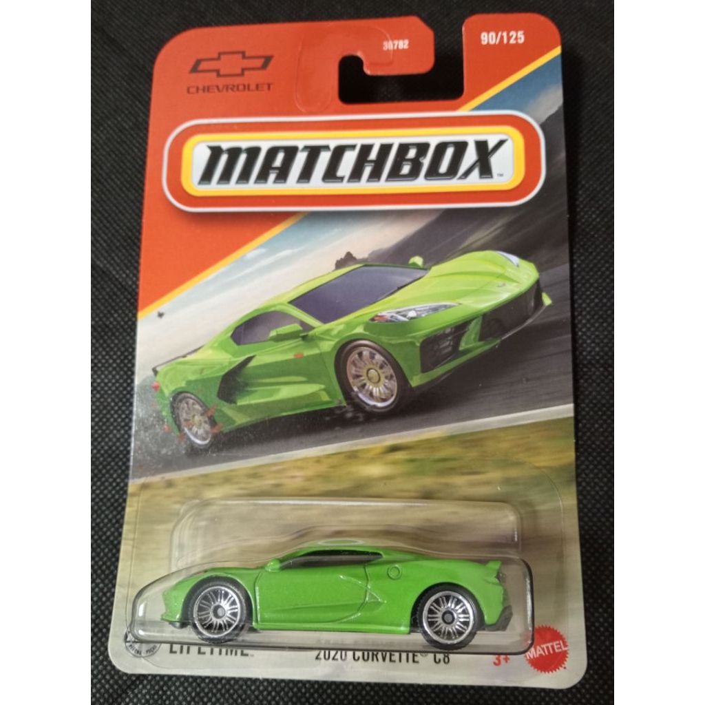 MATCHBOX 2020 CORVETTE C8 HIJAU