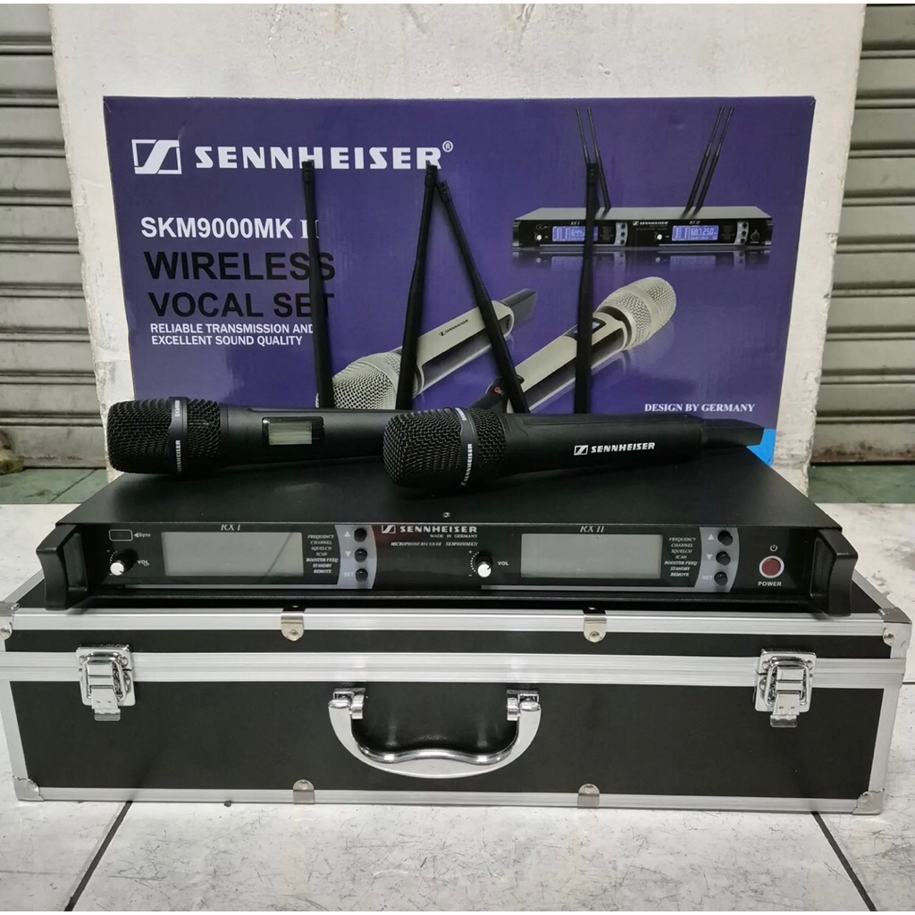 mic wireless skm 9000 mkII plus koper / microphone senheiser skm 9000