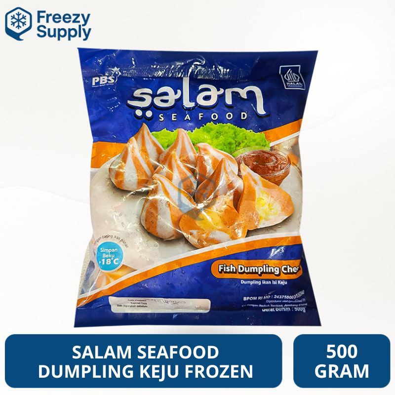 Salam Seafood Dumpling Keju 500 Gram