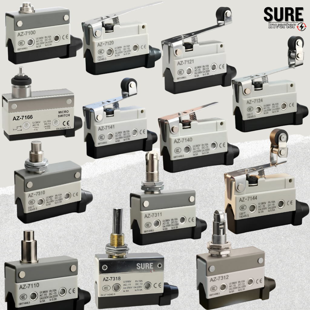 Micro Switch Limit Switch micro saklar sensor limit switch AZ-7318, AZ-7311, AZ-7110, AZ-7124, AZ-71