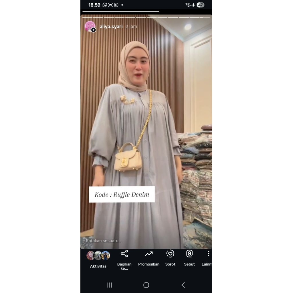NAIMA DRESS BY ALIYA SYARI