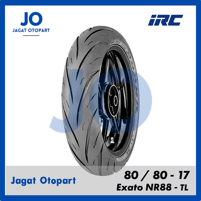 JAGAT Ban motor bebek tubeless IRC Exato 80 80 ring 17 NR88