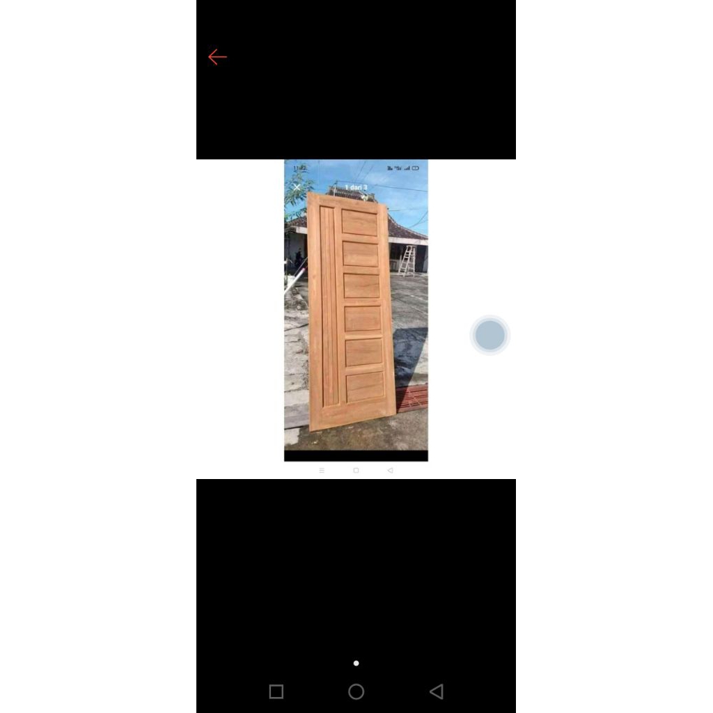 daun pintu kayu jati uk 90x200