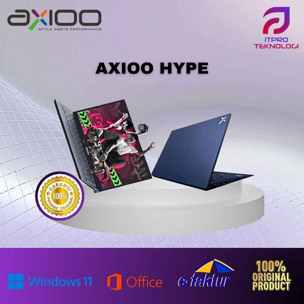 AXIOO HYPE 3 G11 Core I3-1125G4 8GB 256GB 14" FHD IPS HDMI W11