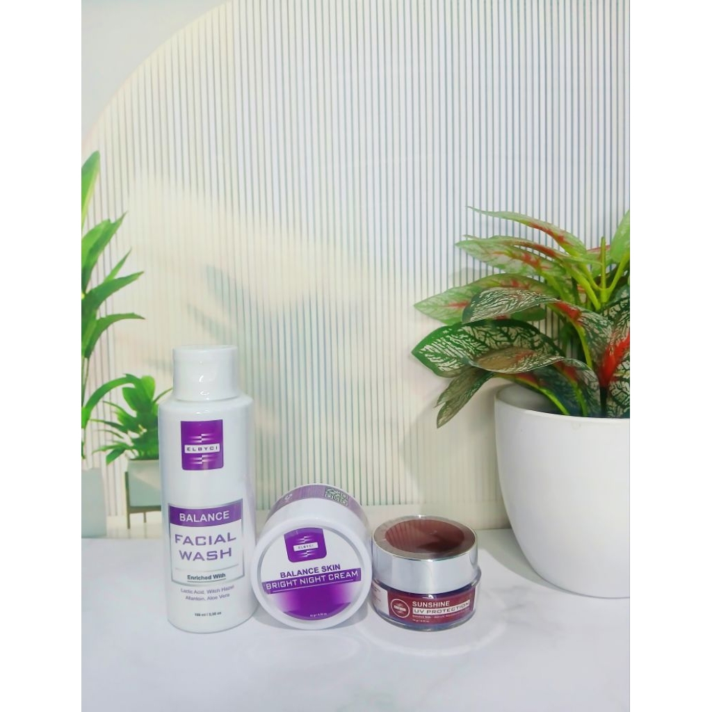 ELBYCI PAKET REGENERIS HC/PAKET GLOW PAKET PENCERAH WAJAH-skincare BPOM