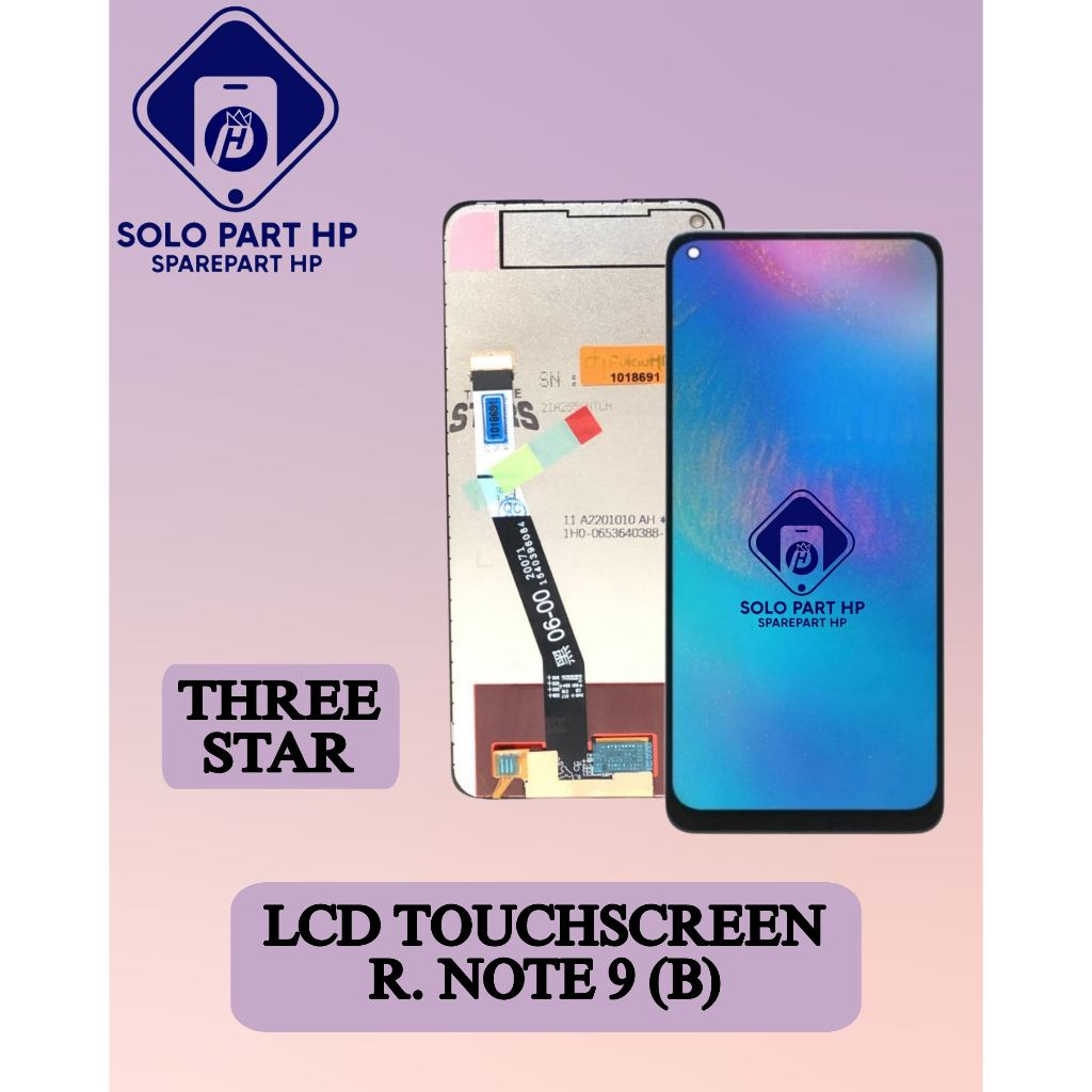 Solo Part HP Sparepart Lcd & Touchscreen REDMI NOTE 9