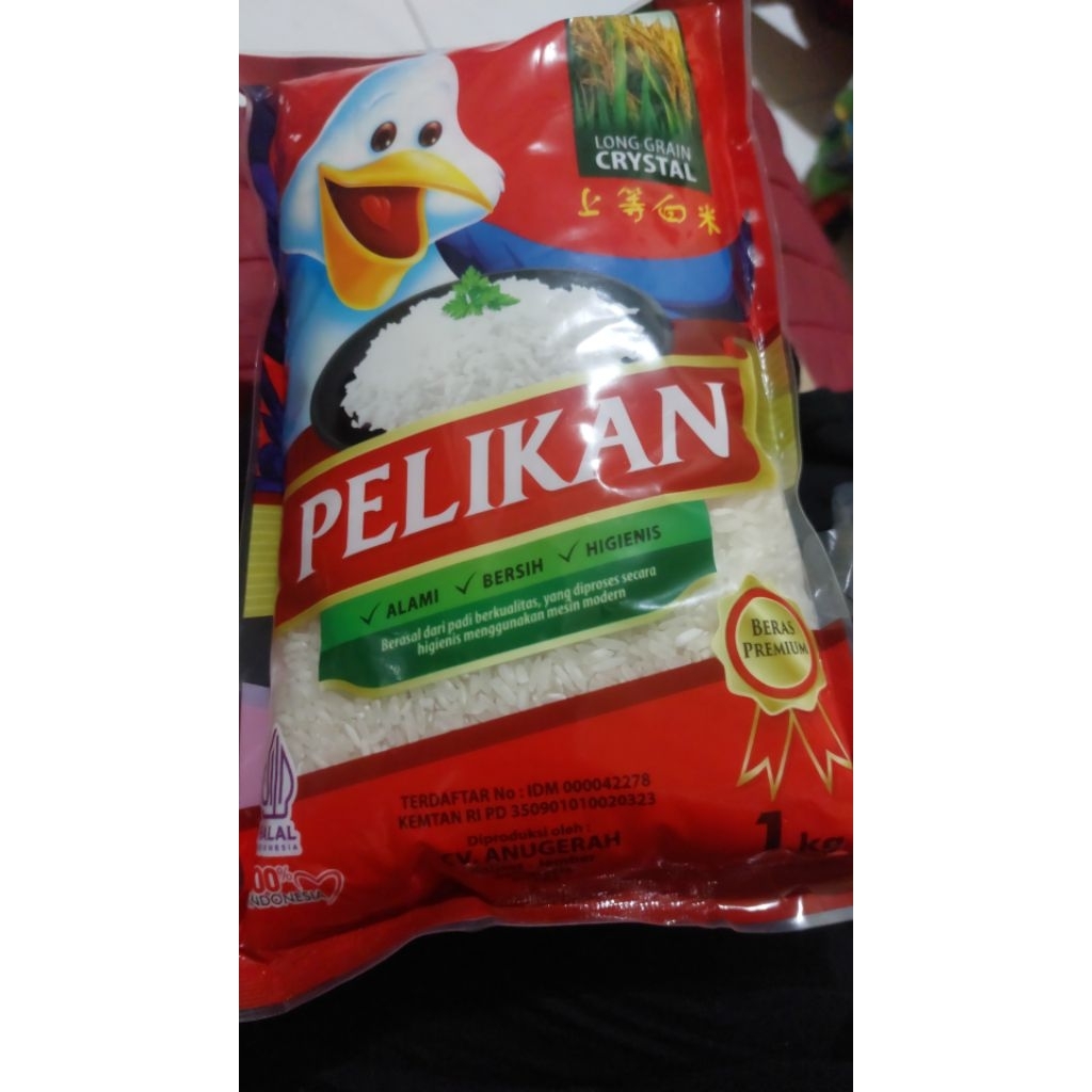 Beras pelikan 5kg