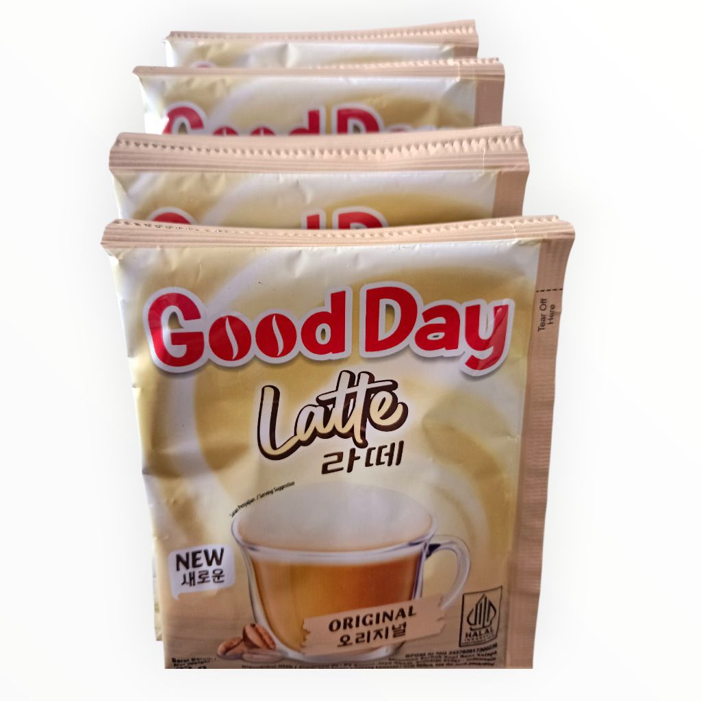 Kopi  Susu Good Day Creamy Latte 1 renteng isi 10sachet