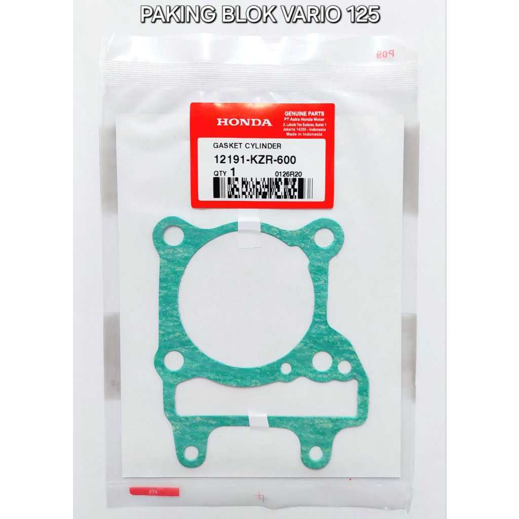 Paking Blok Vario 125 Vario 150 12191-KZR-600