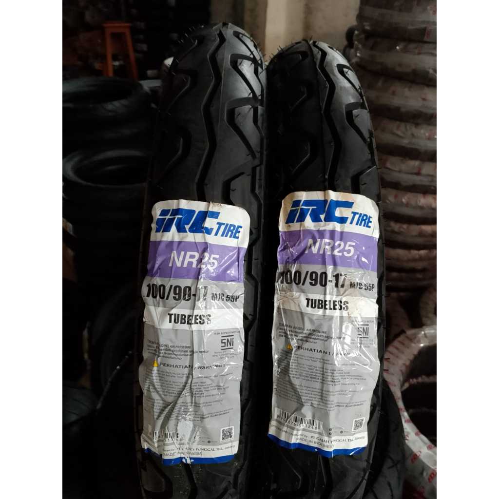 Irc Tubeless Ban Belakang Verza Megapro 17" || Ban Luar Irc Tubeless 100/90-17 Verza Megapro
